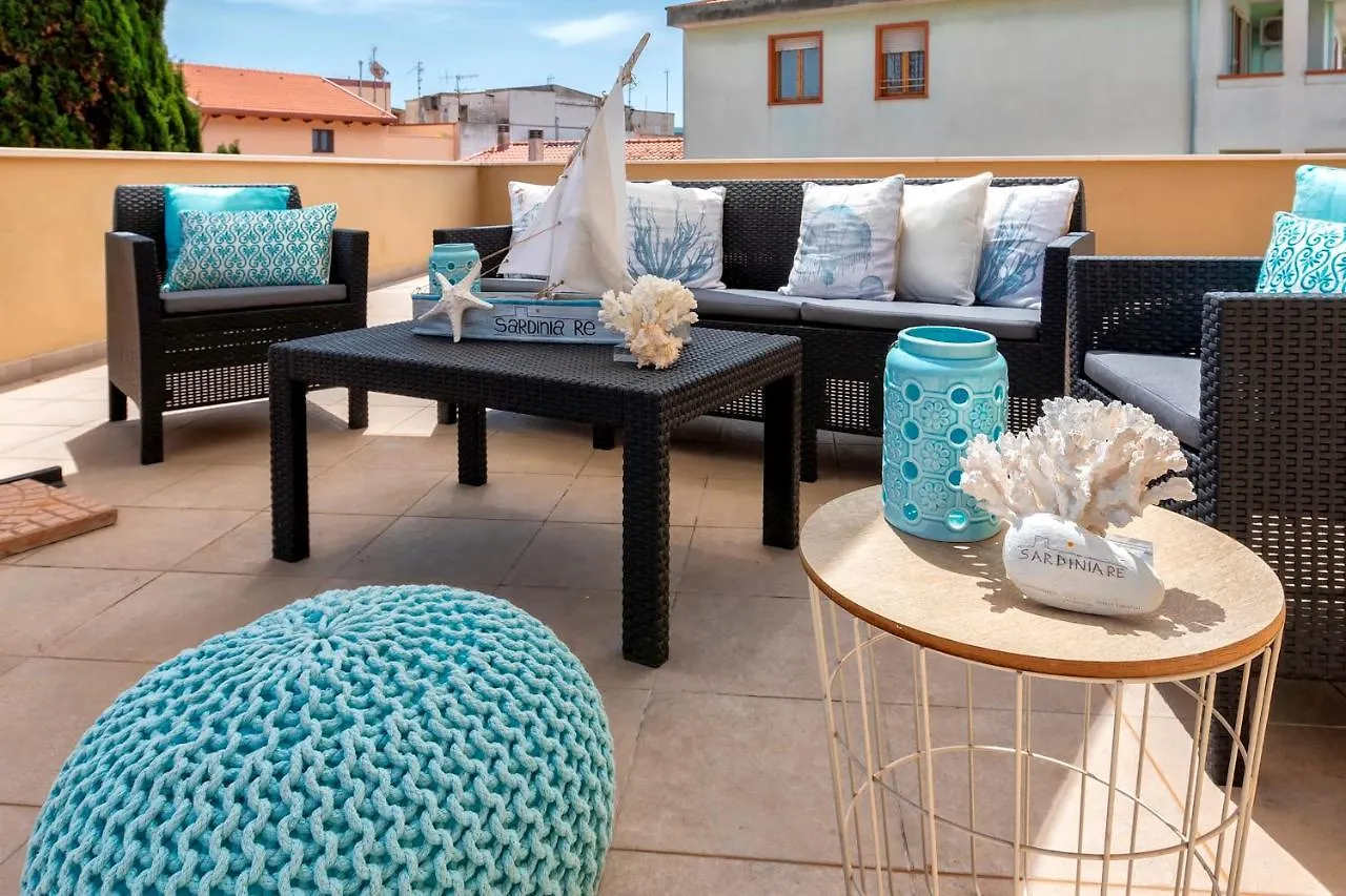 アパート アルゲーロSardinia Re - Casa Orchideaアパートメント